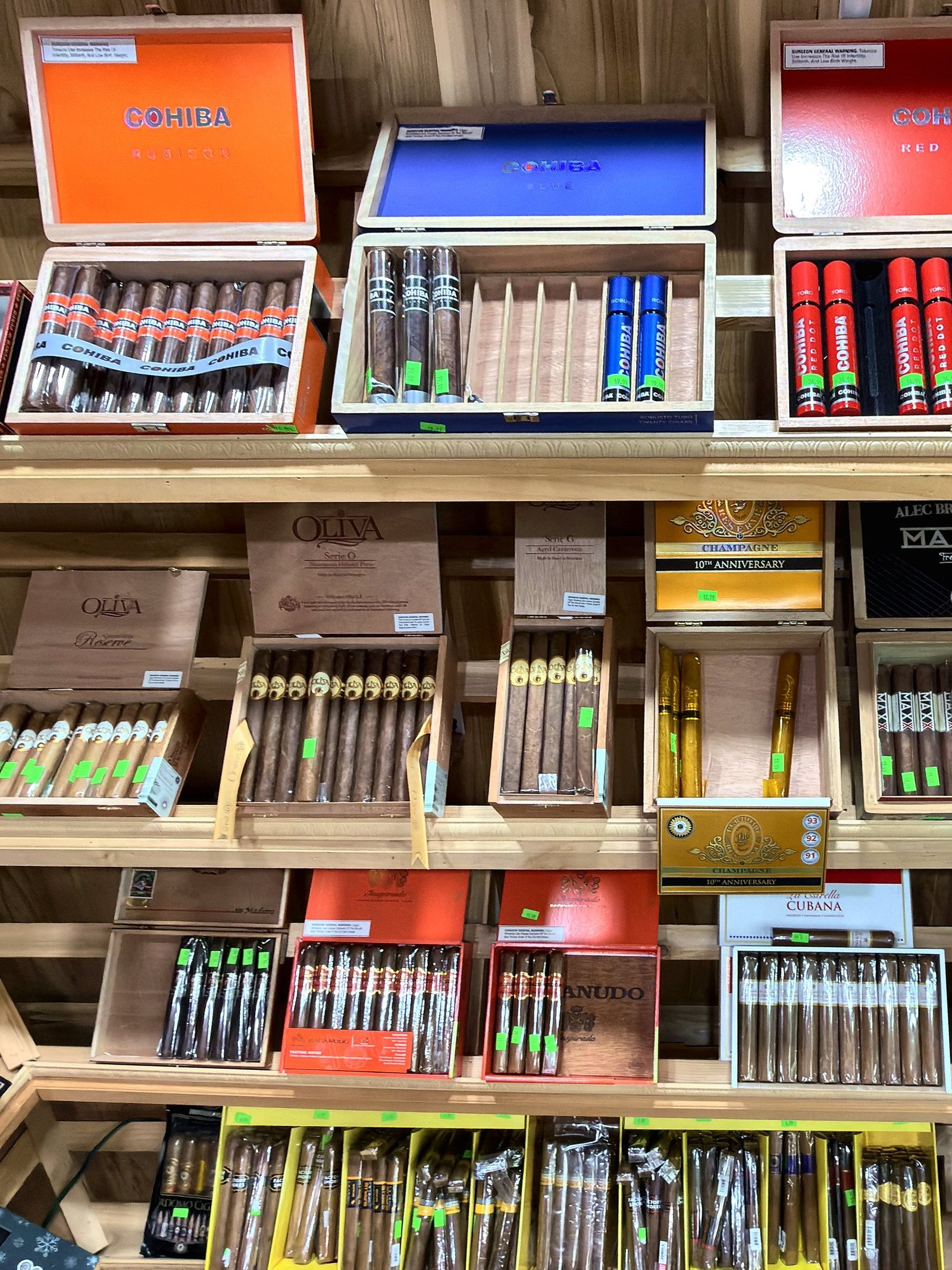 The walk-in humidor